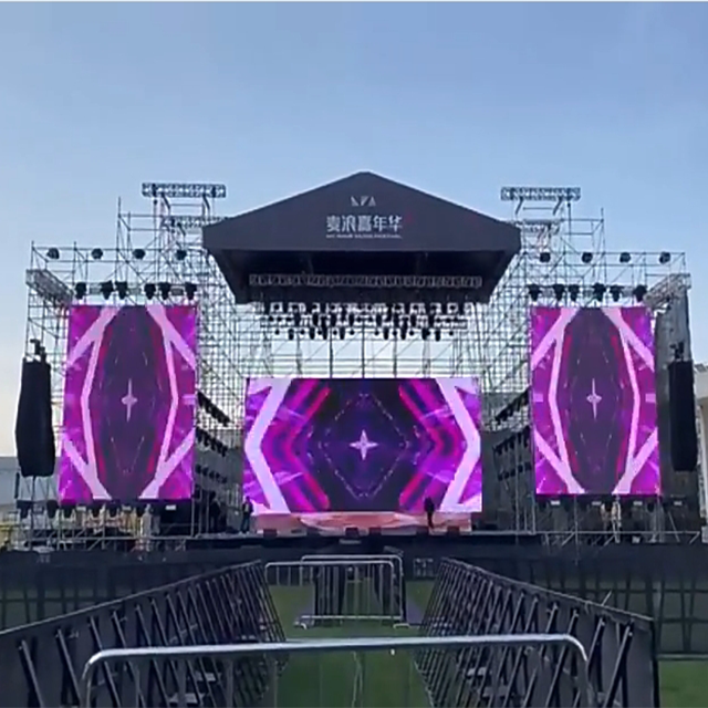 Outdoor P3.91 Rental LED display-Shanghai China