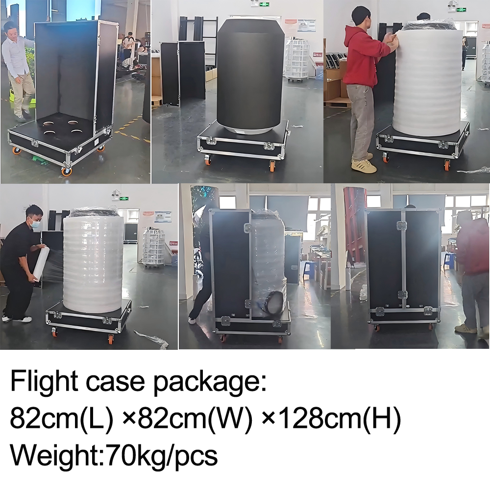 Mobile Beverage Can LED Display with Built-in Fridge