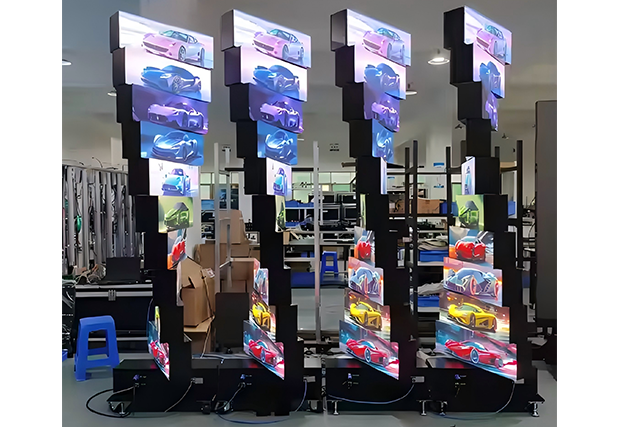 360° DNA Rotating Mechanical LED Display