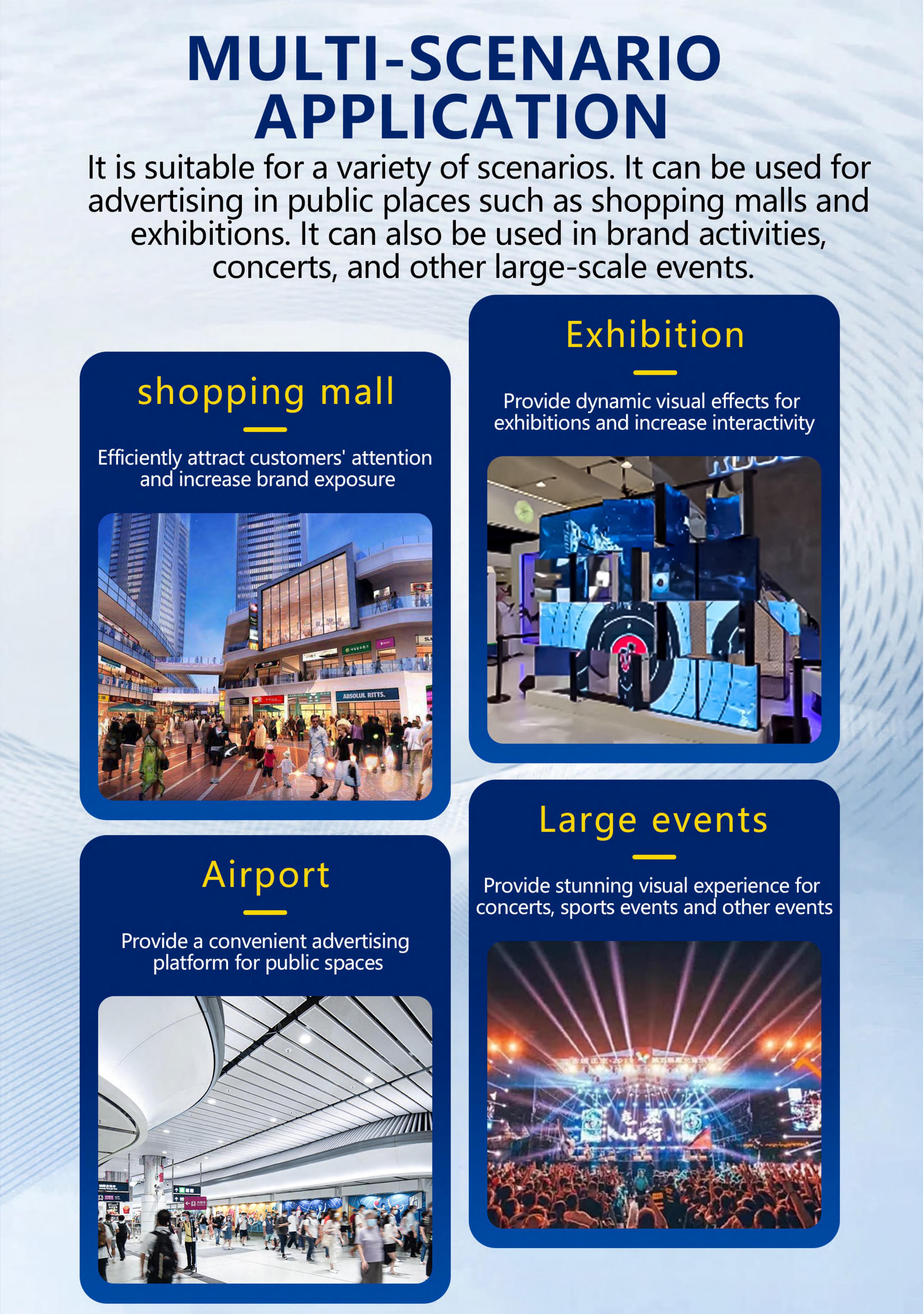 360° DNA Rotating Mechanical LED Display