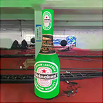 LED Beer Wine Bottle Display Screen - Customizable Indoor/Outdoor Advertising