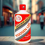 LED Beer Wine Bottle Display Screen - Customizable Indoor/Outdoor Advertising