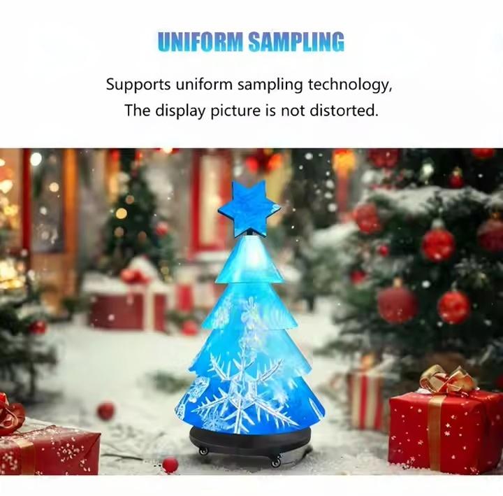 Custom 3D Christmas Tree LED Display