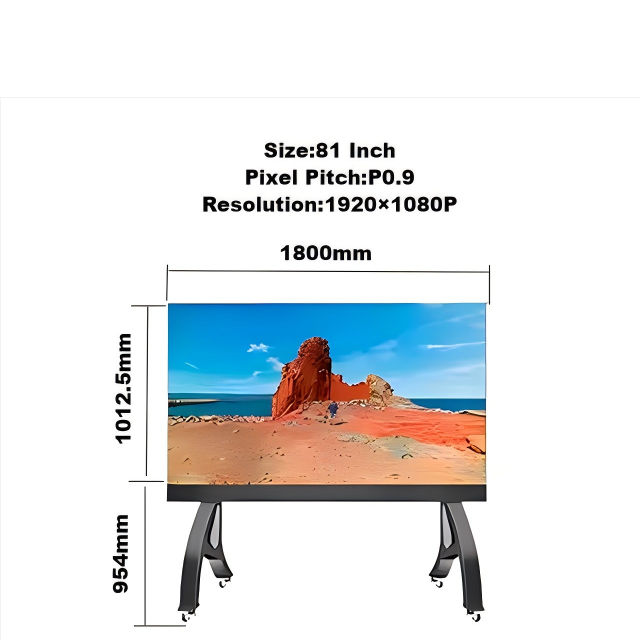 81"  2K Resolution P0.9375 Pitch  COB All-in-One LED Display for Meeting Conference