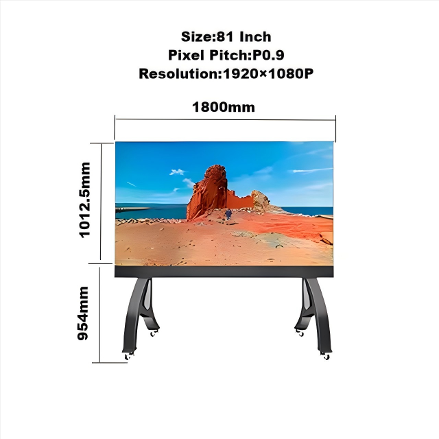 81"  2K Resolution P0.9375 Pitch  COB All-in-One LED Display for Meeting Conference