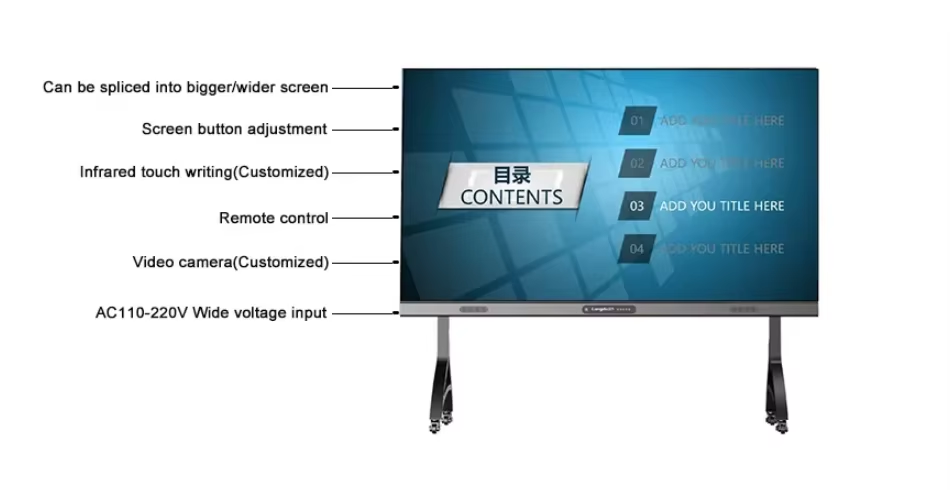 108"  2K Resolution P1.25 Pitch  COB All-in-One LED Display for Meeting Conference