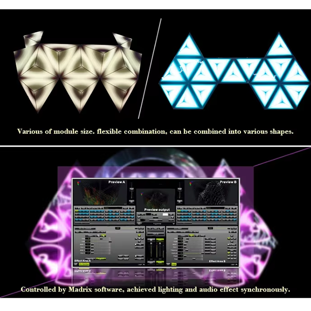 Portable DJ Booth LED Display with 3840Hz Refresh Rate for Bar & Stage | Colorsvisionled Customized