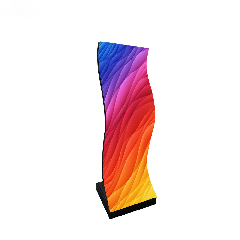  Indoor Wave-Shaped Flexible LED Display