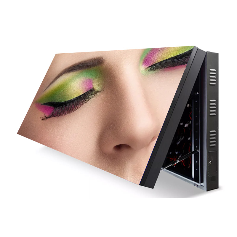 Outdoor Single-Sided Front Flip-Cover LED Display