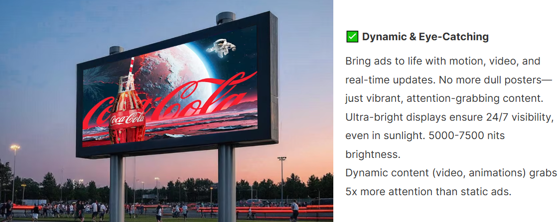 Outdoor Waterproof Pillar LED Display 