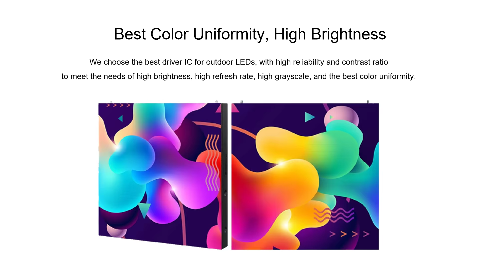 Outdoor Waterproof Pillar LED Display 