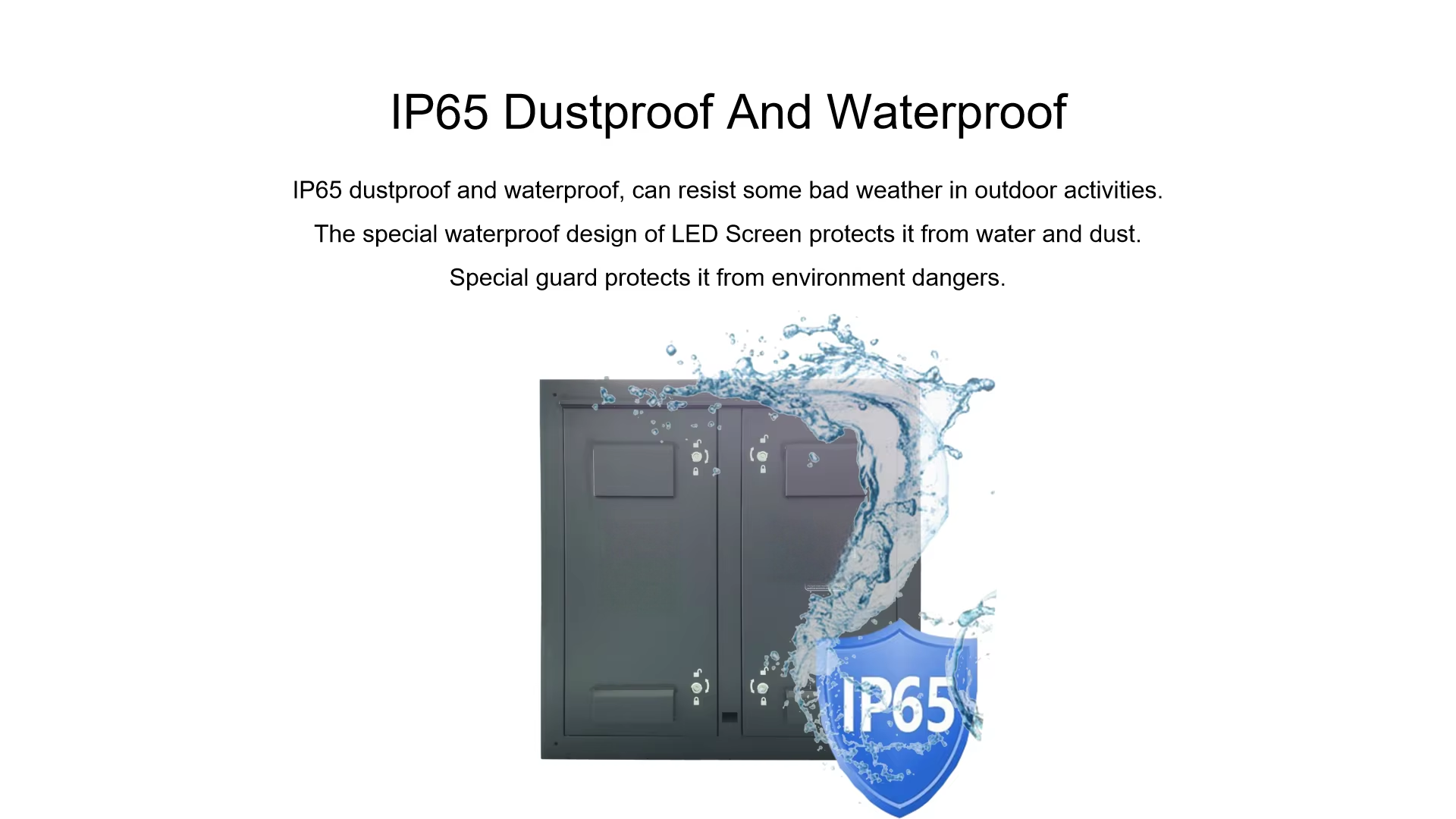 Outdoor Waterproof Pillar LED Display 