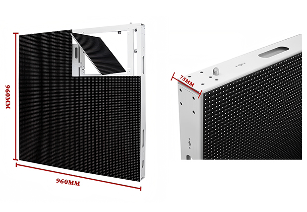 Outdoor Curved Naked Eye 3D LED Display